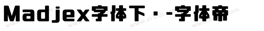 Madjex字体下载字体转换
