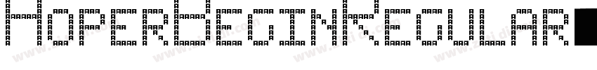 HoperBeginRegular字体转换