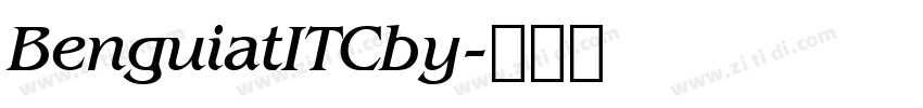 BenguiatITCby字体转换