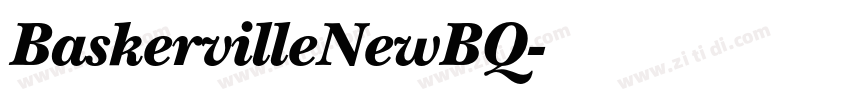 BaskervilleNewBQ字体转换 BaskervilleNewBQ字体转换