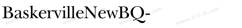 BaskervilleNewBQ字体转换 BaskervilleNewBQ字体转换