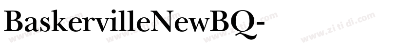 BaskervilleNewBQ字体转换 BaskervilleNewBQ字体转换