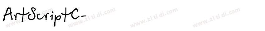 ArtScriptC字体转换