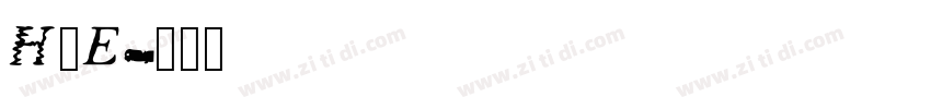 Huni_Erasi字体转换 Huni_Erasi字体转换