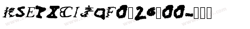 KSEPXCIJQF0_26_00字体转换 KSEPXCIJQF0_26_00字体转换