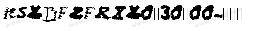 KSYDFZFRXY0_30_00字体转换