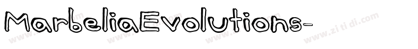 MarbeliaEvolutions字体转换