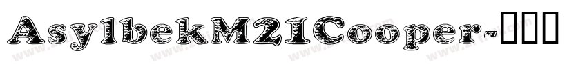 AsylbekM21Cooper字体转换