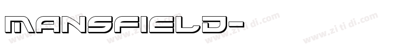 Mansfield字体转换