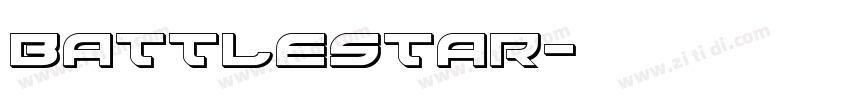battlestar字体转换