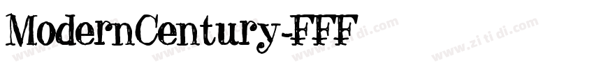ModernCentury字体转换