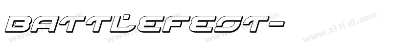 BATTLEFEST字体转换
