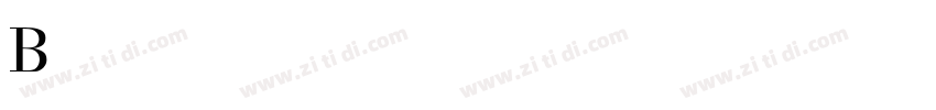BodoniSevI字体转换