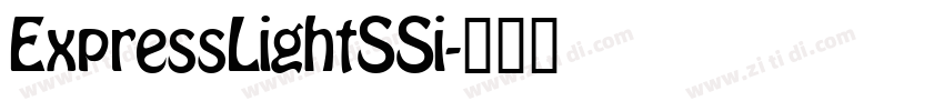ExpressLightSSi字体转换