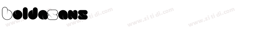 BoldaSans字体转换