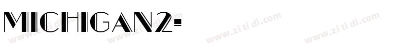 michigan2字体转换