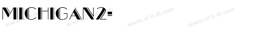 michigan2字体转换
