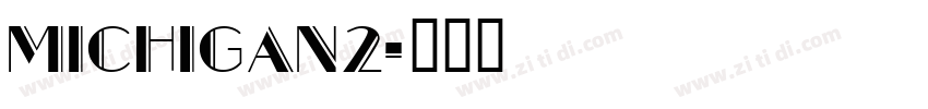 michigan2字体转换