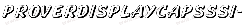 ProverDisplayCapsSSi字体转换
