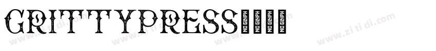 GrittyPress字体转换