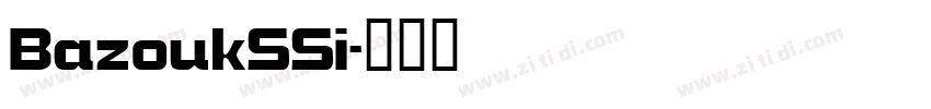 BazoukSSi字体转换