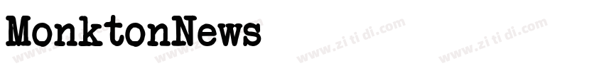 MonktonNews字体转换