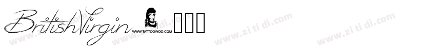 BritishVirgin字体转换