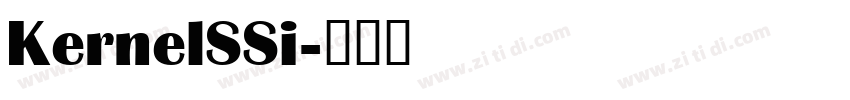 KernelSSi字体转换