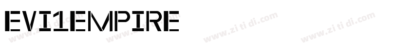 Evi1Empire字体转换