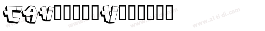 CANormalW01字体转换
