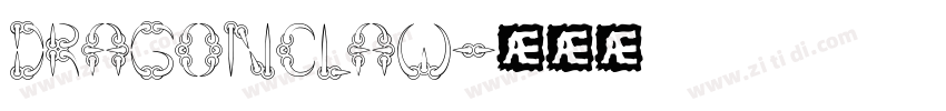 DragonClaw字体转换