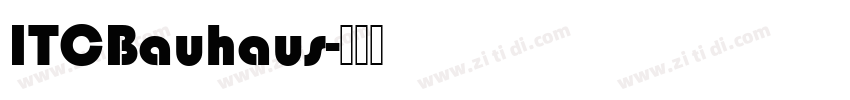 ITCBauhaus字体转换
