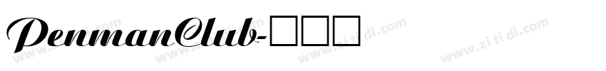PenmanClub字体转换