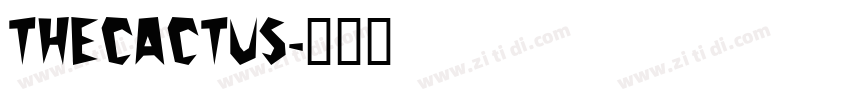 THECactus字体转换