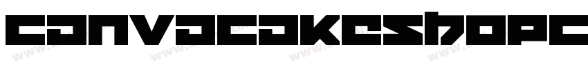 CanvaCakeShopCN字体转换