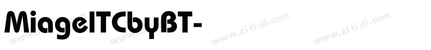 MiagelTCbyBT字体转换