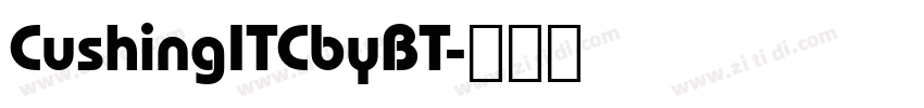 CushingITCbyBT字体转换 CushingITCbyBT字体转换