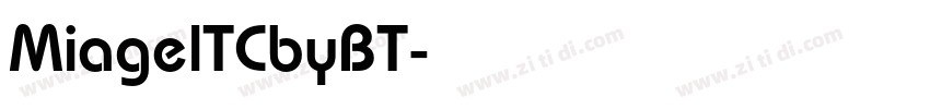 MiagelTCbyBT字体转换