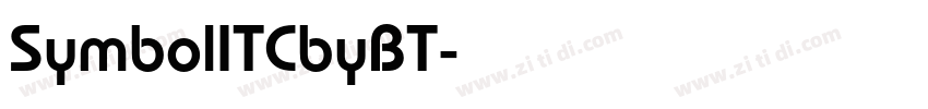 SymbolITCbyBT字体转换 SymbolITCbyBT字体转换