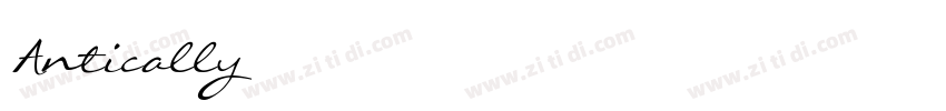 Antically字体转换