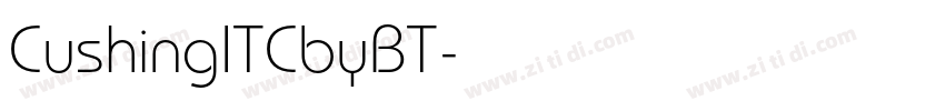 CushingITCbyBT字体转换 CushingITCbyBT字体转换