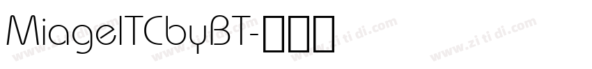 MiagelTCbyBT字体转换