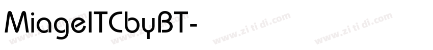MiagelTCbyBT字体转换