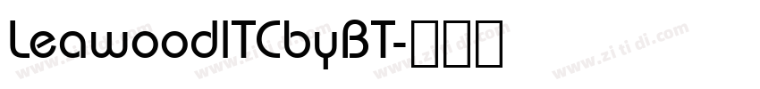 LeawoodlTCbyBT字体转换