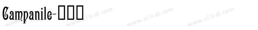 Campanile字体转换