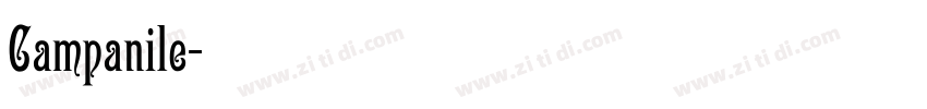 Campanile字体转换