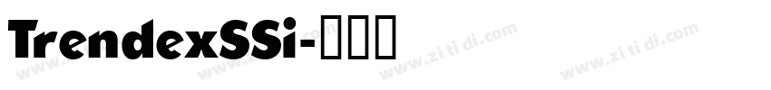 TrendexSSi字体转换