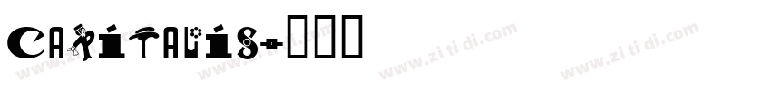Capitalis字体转换