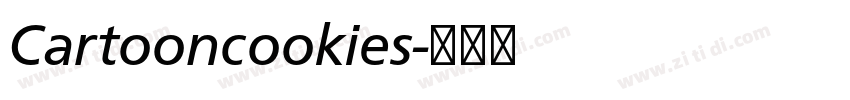 Cartooncookies字体转换