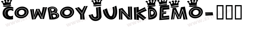 CowboyJunkDEMO字体转换